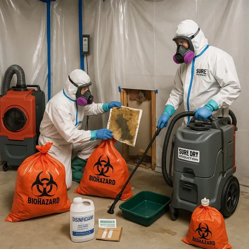 Contaminated Water Handling Protocols process in Sandwich, MA