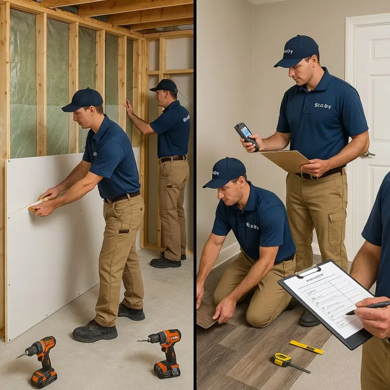 Repairs and Reconstruction process in Sandwich, MA